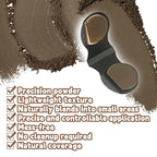 Root Touch Up Powder Hair Color Medium Brown, Root Cover Up Hair Powder for Women Scalp Concealer, HairlinePowder for Women GrayHair