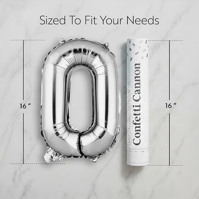 Restaurantware-Balloonify 16 Inch Number Balloon, 1 Digital Party Balloon - Image 2