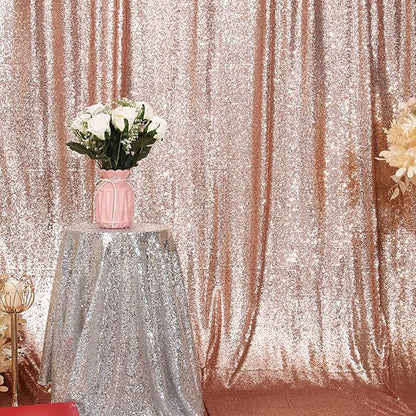 Poise3EHome 6FT x 8FT Sequin Photography Backdrop Curtain - Image 8