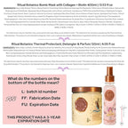 Ritual Botánico Keratina Orgánica | Treatment to Straighten, Repair and Relax Hair | All Natural, Organic & Vegan Ingredients | Product of Colombia | 2 Piece Kit