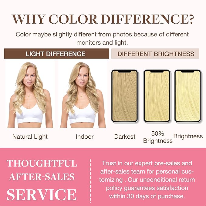 GOO GOO Clip in Hair Extensions Real Human Hair, Remy Human Hair Extensions Clip ins for Women, Natural Human Hair, 24inch 160g 7Pcs, 22F Light Golden Blonde