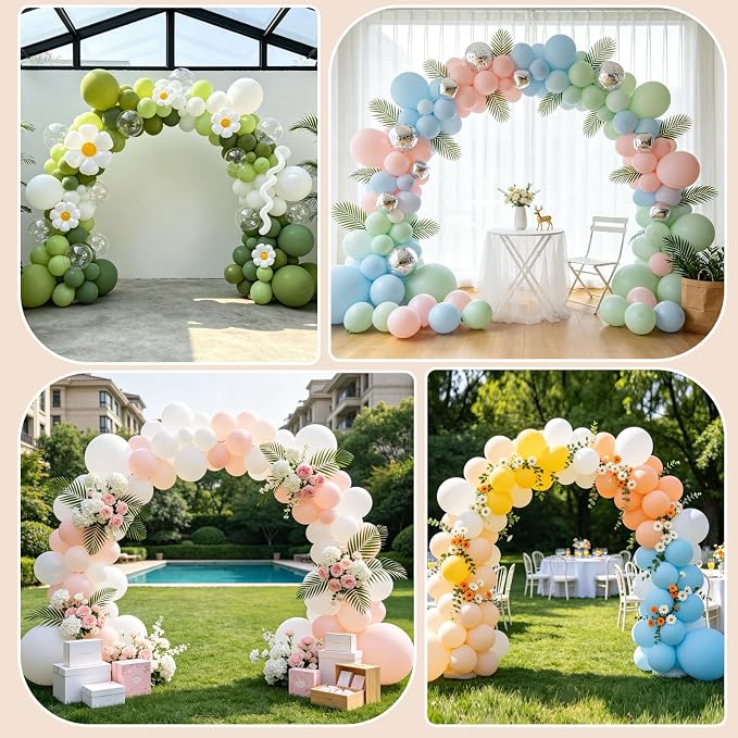 New Upgrades Balloon Arch Kit, 9FT Height&10FT Width Adjustable Balloon Arch - Image 7