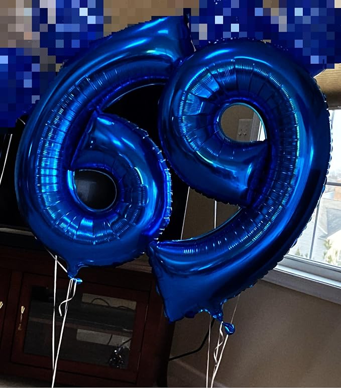Night Blue Number 9 Balloon 40 inch, 9th Birthday Party Balloons Decorations | - Image 5