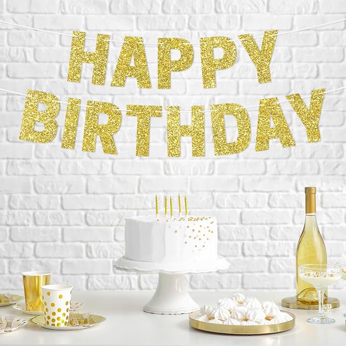 Pre-Strung Happy Birthday Banner - Image 2