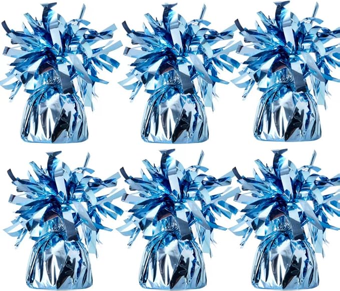 Balloon Weights Light Blue 6Pcs | Perfect - Image 2
