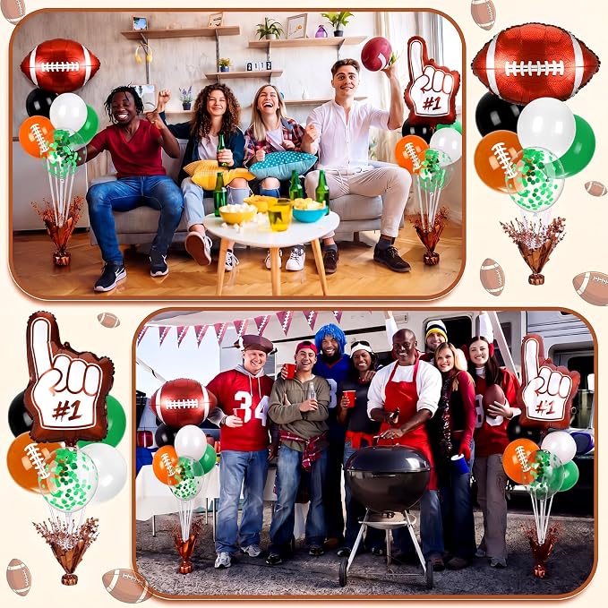 Civaner Football Party Balloons Stand Kit 6 Sets - Image 3