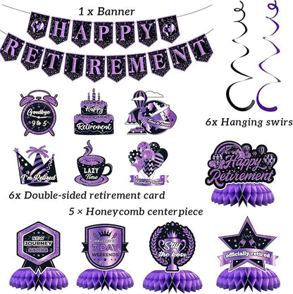 12Pcs Retirement Party Decorations - Image 3