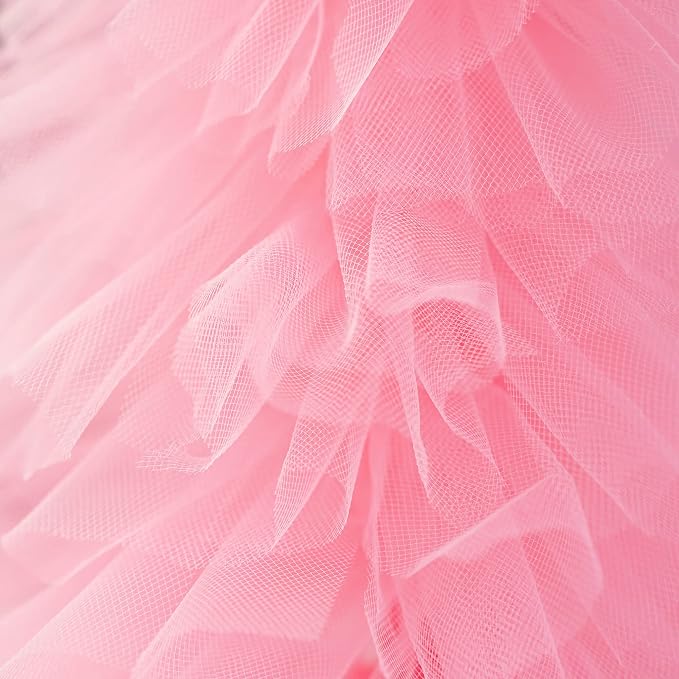 Pastel Tulle Ribbon 6 Rolls Tulle Fabric Spool Ribbon, 6 inch by 25 Yards/Spool - Image 5