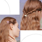 Small Claw Hair Clips for Women Girls - Mini Hair Clips Square Tiny Claw Clips for Thin Hair Strong Hold Cute Jaw Clip Nonslip Hair Styling Accessories with Box
