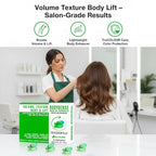 Volumizing Hair Oil Capsules – Leave-In Serum for Fine, Limp or Fragile Hair w/ Argan, Peptides & Ceramides | Mineral Oil, Sulfate and Paraben Free, Vegan | Fuller-Looking Body & Shine | 15Ct