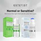 ESTETIST Razor Bump Solution Roll-On for Sensitive Skin, Ingrown Hair & Razor Burn Care Serum with Aloe Vera & Tea Tree, Soothing After Shave Skin Care for Bikini Area, Face, Neck & Legs