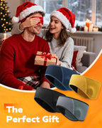 Winter Sport Headband Ear Warmer - Windproof Forehead & Breathable Fleece Headband for Skiing, Running, Cycling
