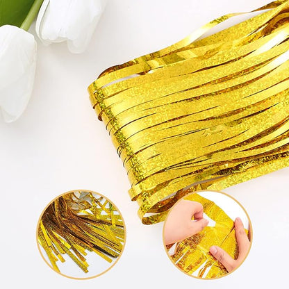 20 Pack Gold Foil Curtains - Image 4