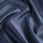 uxcell 2 Pack Silk Satin Pillowcase for Hair and Skin, Cool, Silky, Soft Breathable Pillow Cases King Size 20x36 Inch Sateen Pillowcase Navy with Envelope Closure