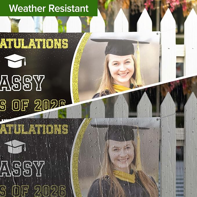 Graduation Banner, Personalized Class of 2026 Backdrop - Image 5