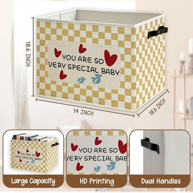 Inspirational Kids Foldable Storage Bins Box - Image 5