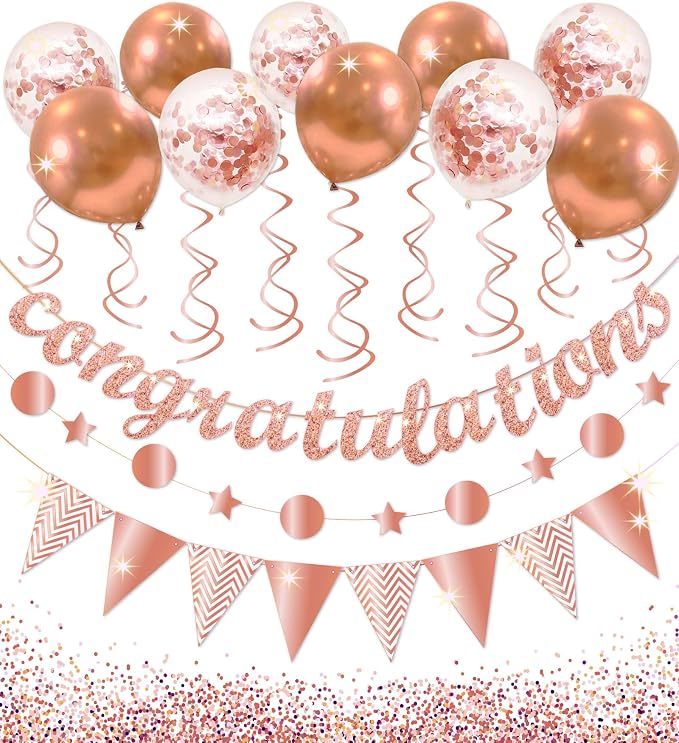 Congratulations Banner Kit for Graduation Party Decorations, Class of 2026 by UranusNo1