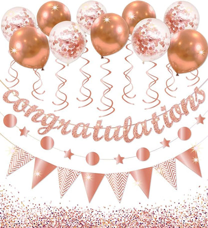 Congratulations Banner Kit for Graduation Party Decorations, Class of 2026 by UranusNo1