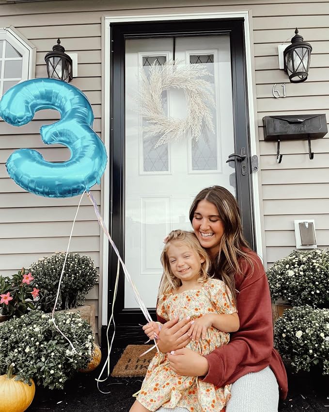 Pastel Blue 9 Balloon - Image 8