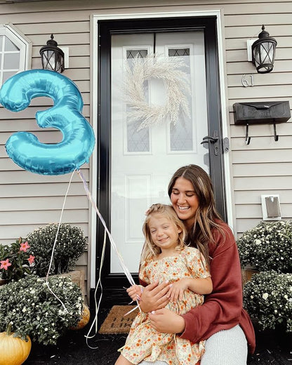 Pastel Blue 4 Balloon - Image 8