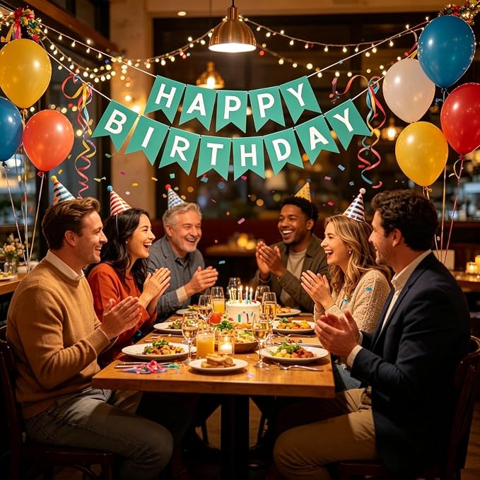 Happy Birthday Banner Birthday Party Supplies - Image 6