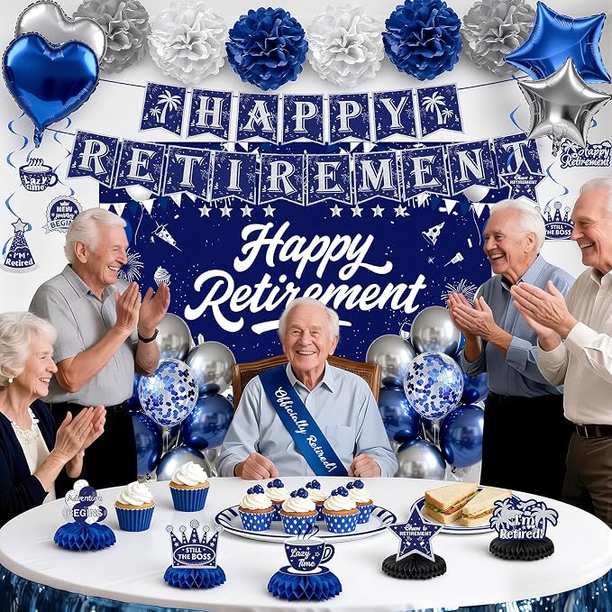 Retirement Party Decorations for Women Men - Image 3