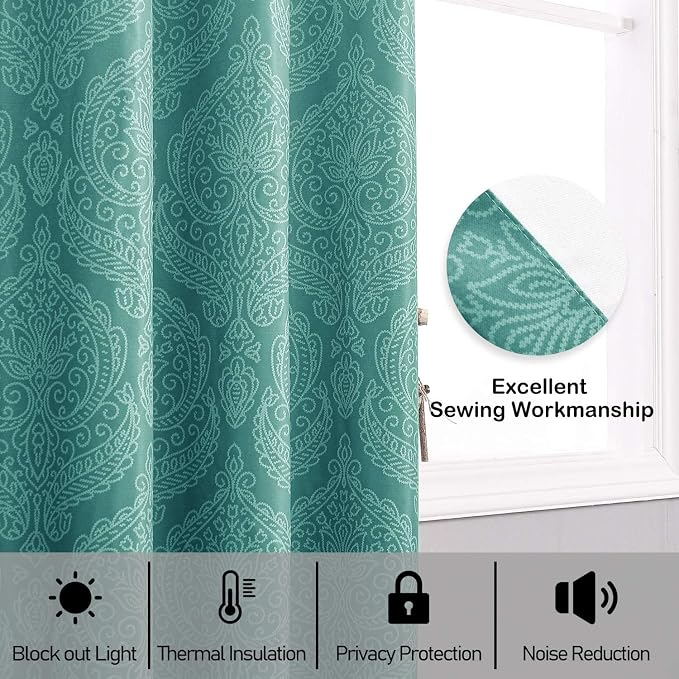 DWCN Ombre Curtains for Bedroom - Image 7