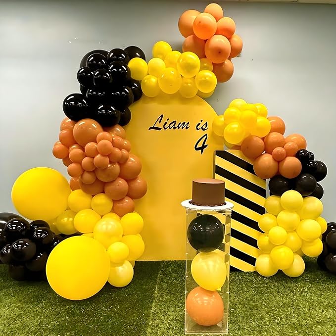 100pcs 12inch Yellow Balloons - Image 7