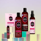 HASK Keratin Smoothing Shampoo + Conditioner Set | For All Hair Types, Sulfate-Free, Paraben-Free, Gluten-Free, Cruelty-Free, Color Safe | 12oz each