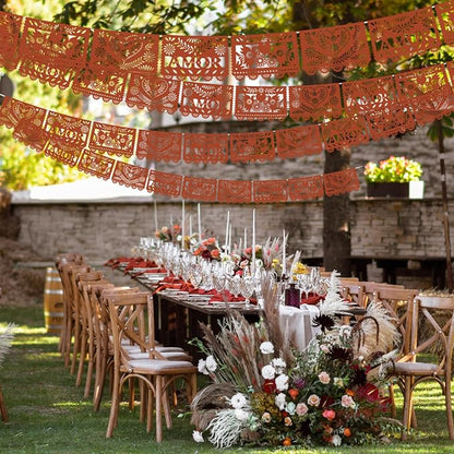TaoBary 6 Pcs Papel Picado Mexican Wedding Cielito Lindo Party Decor 118 Feet - Image 4
