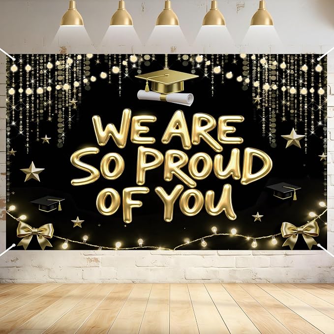 We Are So Proud of You Banner by Dormirpilow