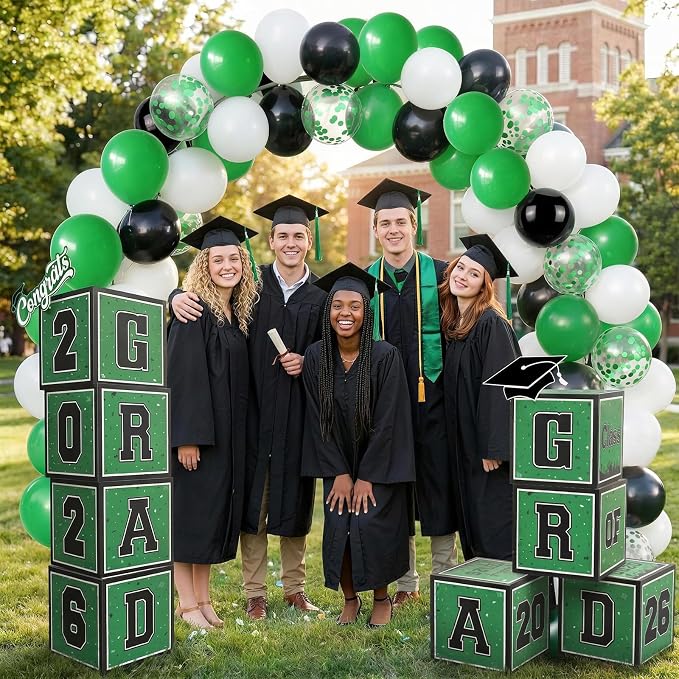 Green Graduation Decorations 2026 - Image 5