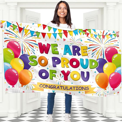 We are so Proud of You Banner by Bravita