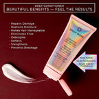 DAILY DOSE Award-Winning Moisture Duo – Leave-In Conditioner Detangler Spray + Deep Conditioning Hair Mask – Hydrates, Restores, and Smooths Dry, Damaged, Color-Treated Hair for All Hair Types