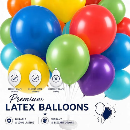 Assorted Rainbow Balloon Column Stand Kit - Image 4