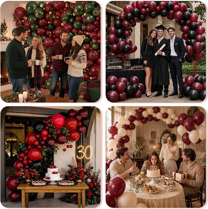 Burgundy Balloons - Image 9