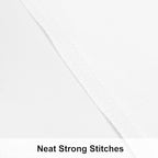 NTBAY 2 Pack Satin Standard Pillowcases for Hair and Skin, Luxurious and Silky Pillow Cases with Envelope Closure, 20x26 Inches, White
