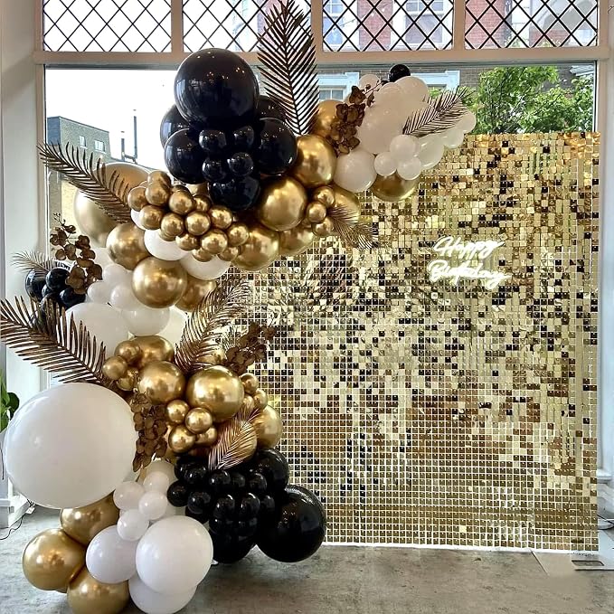 100 Pack Metallic Gold Balloons 12 inch, Baby Shower, Graduation Party - Image 5