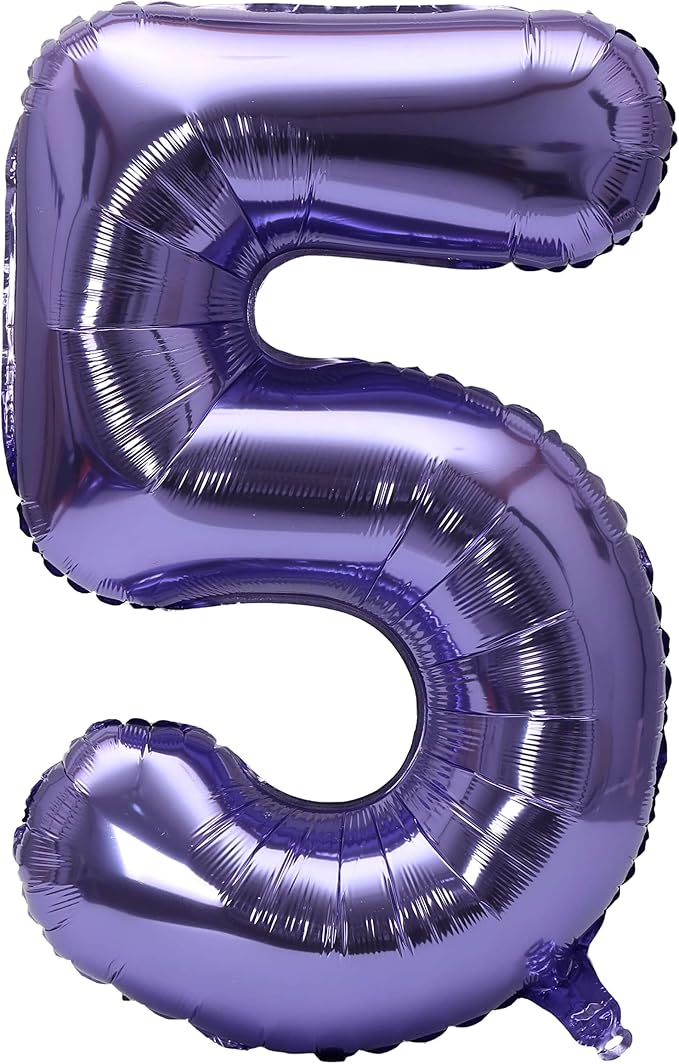 YPSelected 32 Inch Large Foil Helium Number Balloon Birthday Wedding Party 0-9 by YPSelected