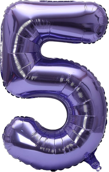 YPSelected 32 Inch Large Foil Helium Number Balloon Birthday Wedding Party 0-9 by YPSelected