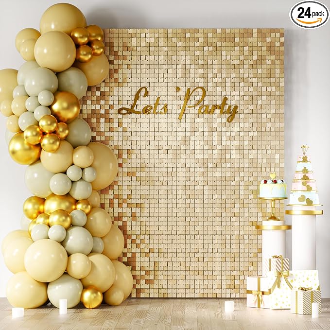 LiteGrid Series Shimmer Wall Backdrop by COKAOBE