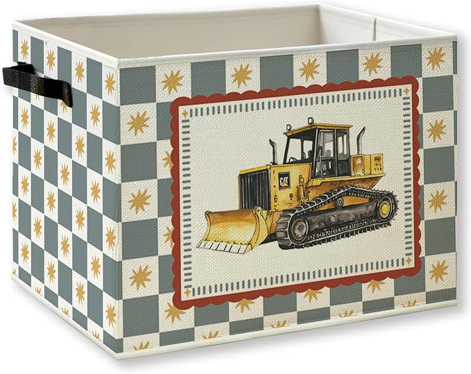 Construction Truck Boy Nursery Storage Basket by KSDUT