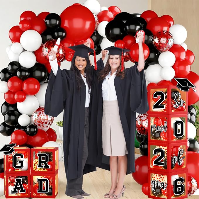 Graduation Decorations Class of 2026, 2026 GRAD So Proud of You Theme - Image 5