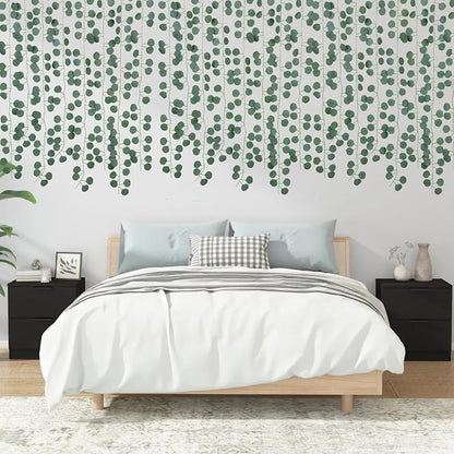 86 Feet 12 Strands Artificial Eucalyptus Leaf Plants Vine Hanging Eucalyptus - Image 5