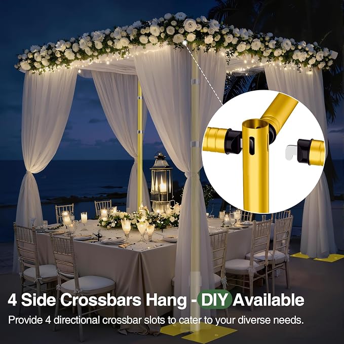 EMART 8.9x10ft Heavy Duty Backdrop Stand Frame - Image 5
