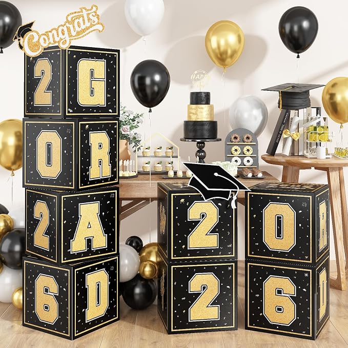 2026 Graduation Decorations, So Proud of You and Class of 2026 Grad Balloon - Image 6
