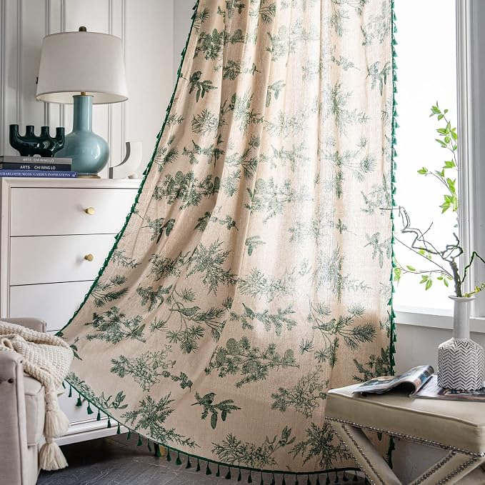 Sutuo Home Boho Curtain 96 Inches Length by SutuoHome