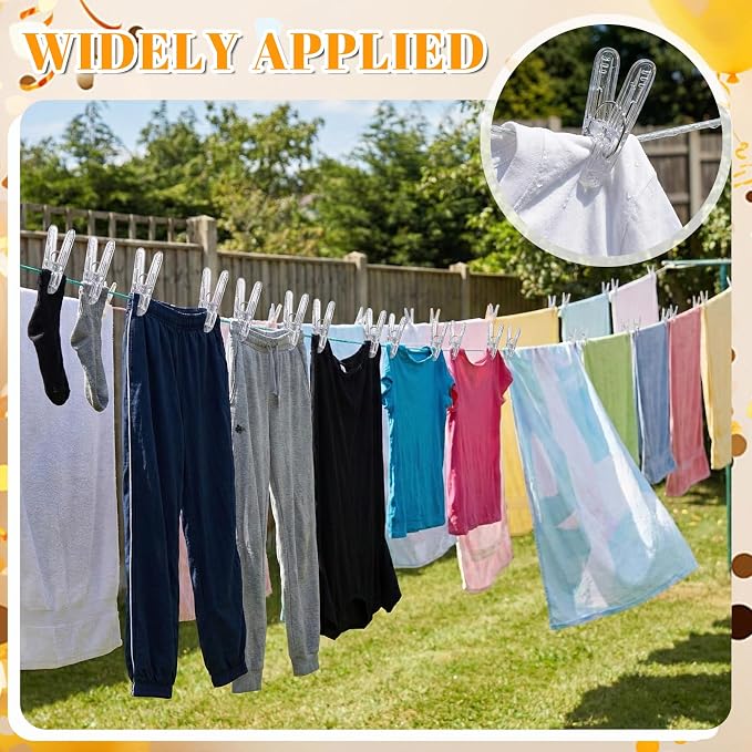 20 Pack Balloon Clips for Balloons Arch, Transparent Balloon Arch Clips for - Image 5