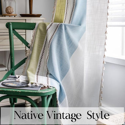 Sutuo Home Boho Curtains 84 inch - Image 3