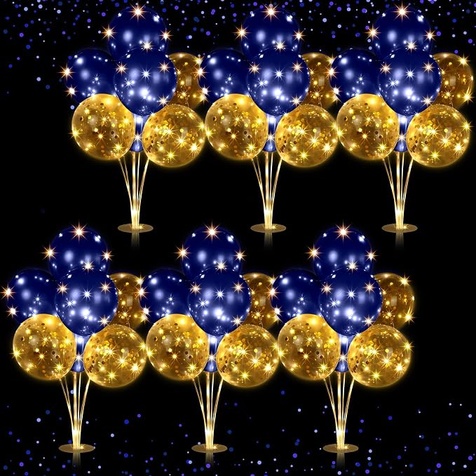 6 Set Balloons Centerpieces for Table by Junkin
